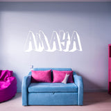 VWAQ Custom Graffiti Wall Decals Name - Personalized Kids Rooms Decor Hip Hop Vinyl Sticker - CSGN3