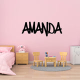 VWAQ Custom Graffiti Wall Decal Name Wall Sign - Personalized Kids Vinyl Art Decor Sticker Hip Hop Nursery Graphic - CSGN4