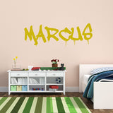 VWAQ Custom Graffiti Name Wall Decal - Personalized Kids Vinyl Art Decor Sticker Hip Hop Graphic - CSGN5