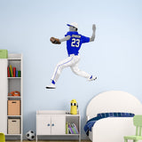 Right Handed Baseball Player Pitcher Fully Custom Wall Decal - HOL64R