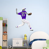 Right Handed Baseball Player Pitcher Fully Custom Wall Decal - HOL64R