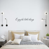 VWAQ Enjoy the Little Things Vinyl Wall Quotes Decal - VWAQ Vinyl Wall Art Quotes and Prints
