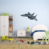 VWAQ Fighter Jet Wall Sticker Peel and Stick Wall Decal Fighter Aircraft Decals Military Airplane - PAS17 - VWAQ Vinyl Wall Art Quotes and Prints