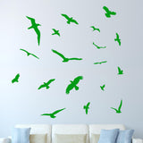 VWAQ Peel And Stick Flock of Birds Vinyl Wall Decal Stickers - VWAQ Vinyl Wall Art Quotes and Prints