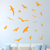 VWAQ Peel And Stick Flock of Birds Vinyl Wall Decal Stickers - VWAQ Vinyl Wall Art Quotes and Prints
