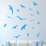 VWAQ Peel And Stick Flock of Birds Vinyl Wall Decal Stickers - VWAQ Vinyl Wall Art Quotes and Prints