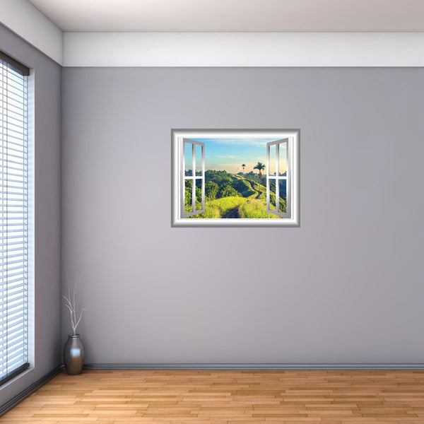 VWAQ Greenery Wall Decal 3D Window Sticker Peel and Stick Mural - NW19 - VWAQ Vinyl Wall Art Quotes and Prints