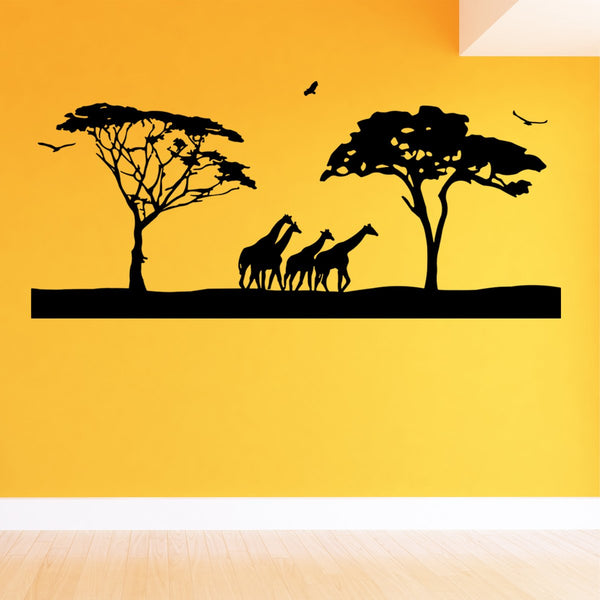 VWAQ Jumbo Safari Vinyl Wall Art Decal - VWAQ Vinyl Wall Art Quotes and Prints