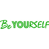 Be Yourself Inspirational Wall Quotes Decal VWAQ