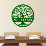 Custom Family Name Wall Decal Tree of Life VWAQ - CS63