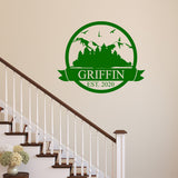 Custom Family Name Personalized Wall Decals VWAQ - CS64