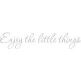 Enjoy the Little Things Vinyl Wall Quotes Decal VWAQ