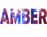 VWAQ Galaxy Wall Decals For Kids Rooms Personalized Name Wall Sticker - GN1 - VWAQ Vinyl Wall Art Quotes and Prints