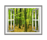 VWAQ Autumn Forest Peel and Stick Window Frame Vinyl Wall Decal - NW24 - VWAQ Vinyl Wall Art Quotes and Prints