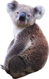 VWAQ Koala Vinyl Wall Decal - Koala Bear Wall Sticker Decor, Peel and Stick Animal no background