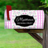 Customized Magnetic Mailbox Cover Floral - Personalized Address Mailbox Summer Decor VWAQ - PMBM10