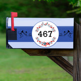 Personalized Street Number Magnetic Mailbox Cover VWAQ - PMBM12