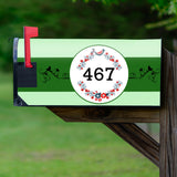 Personalized Street Number Magnetic Mailbox Cover VWAQ - PMBM12