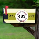 Personalized Street Number Magnetic Mailbox Cover VWAQ - PMBM12
