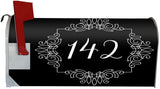 Street Number Personalized Fully Magnetic Mailbox Cover VWAQ - PMBM13