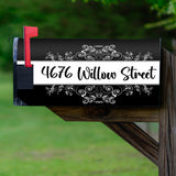 Flora Personalized Mailbox Decals Cover Custom Address VWAQ - PMBM17