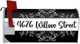 Flora Personalized Mailbox Decals Cover Custom Address VWAQ - PMBM17