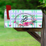 Personalized Monogram Mailbox Covers Magnetic - Flowers Custom Mailbox Decor VWAQ - PMBM3