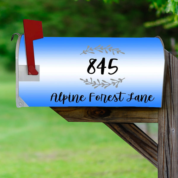 Customized Monogram Mailbox Covers Magnetic - Personalized Mailbox Decor VWAQ - PMBM5