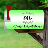 Customized Monogram Mailbox Covers Magnetic - Personalized Mailbox Decor VWAQ - PMBM5