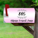Customized Monogram Mailbox Covers Magnetic - Personalized Mailbox Decor VWAQ - PMBM5