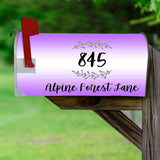 Customized Monogram Mailbox Covers Magnetic - Personalized Mailbox Decor VWAQ - PMBM5