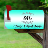 Customized Monogram Mailbox Covers Magnetic - Personalized Mailbox Decor VWAQ - PMBM5