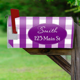 mailbox cover purple
