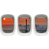 VWAQ Eiffel Tower Wall Decor Sticker Paris Decals for Wall Airplane Window - PPW14 - VWAQ Vinyl Wall Art Quotes and Prints