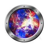VWAQ Galaxy Spaceship View Porthole Window Peel and Stick Vinyl Decal - PS6 - VWAQ Vinyl Wall Art Quotes and Prints