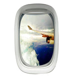 Airplane Wing View Wall Decal Peel and Stick Aviation Wall Stickers - PW21 - VWAQ Vinyl Wall Art Quotes and Prints