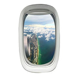 VWAQ Peel and Stick Commercial Airplane Beach Scene View Vinyl Wall Decal - PW8 - VWAQ Vinyl Wall Art Quotes and Prints