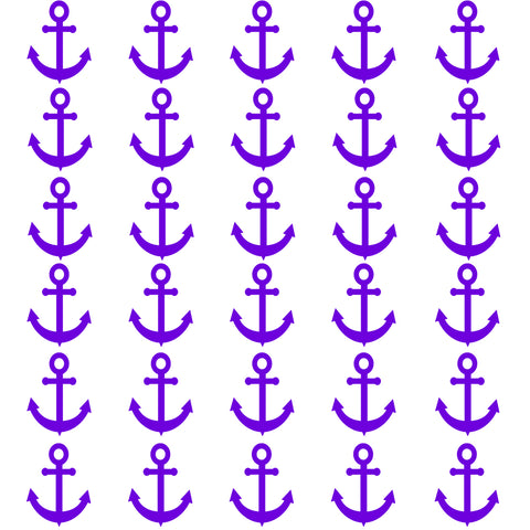 VWAQ Nautical Theme Peel & Stick Pack of Anchor Wall Decals - VWAQ Vinyl Wall Art Quotes and Prints
