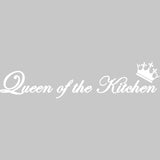 Queen of the Kitchen Vinyl Wall Art Decal VWAQ