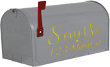 Personalized Mailbox Name Sticker Custom Mailbox Address Decals VWAQ - TTC19