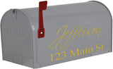 Mailbox Address Decals