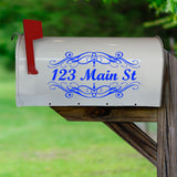Custom Mailbox Letters Street Address Decals VWAQ - TTC24