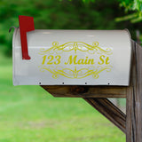 Custom Mailbox Letters Street Address Decals VWAQ - TTC24