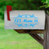 Custom Mailbox Letters Street Address Decals VWAQ - TTC24