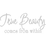 True Beauty Comes from within Vinyl Wall Decal VWAQ