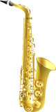 VWAQ Peel and Stick Saxophone Vinyl Wall Decal - VWAQ Vinyl Wall Art Quotes and Prints no background