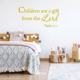 VWAQ Children are a gift from the Lord Wall Quotes Decal - VWAQ Vinyl Wall Art Quotes and Prints