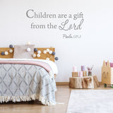 VWAQ Children are a gift from the Lord Wall Quotes Decal - VWAQ Vinyl Wall Art Quotes and Prints