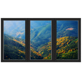 VWAQ - Vacation Wall Decal Peel and Stick Office Nature Mural Sticker 3D Window View - OW04 - VWAQ Vinyl Wall Art Quotes and Prints