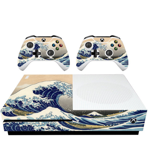 VWAQ Xbox 1 S Decal Xbox One Slim White Marble Skin Cover Wrap - VWAQ Vinyl Wall Art Quotes and Prints